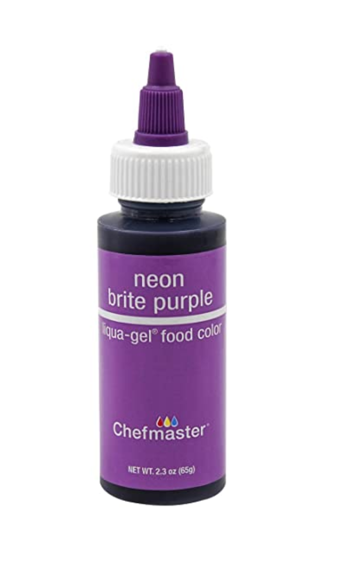 Colourmist Liqua Gel Neon Brite Purple 15gm - Image 1