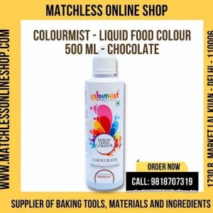 Colourmist Liquid Food Colour Chocolate 500 Ml