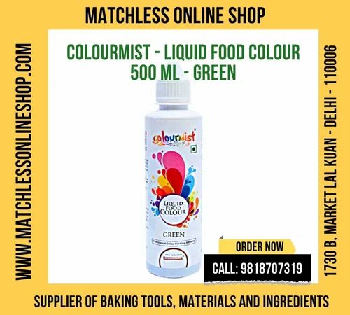Colourmist Liquid Food Colour Green 500 Ml