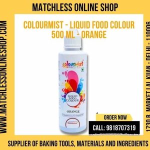 Colourmist Liquid Food Colour Orange 500 Ml