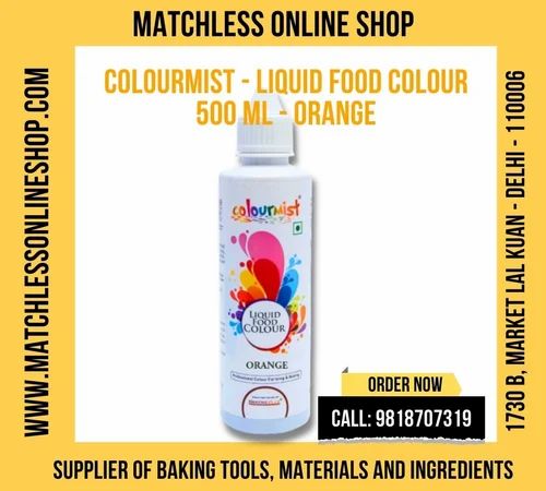 Colourmist Liquid Food Colour Orange 500 Ml