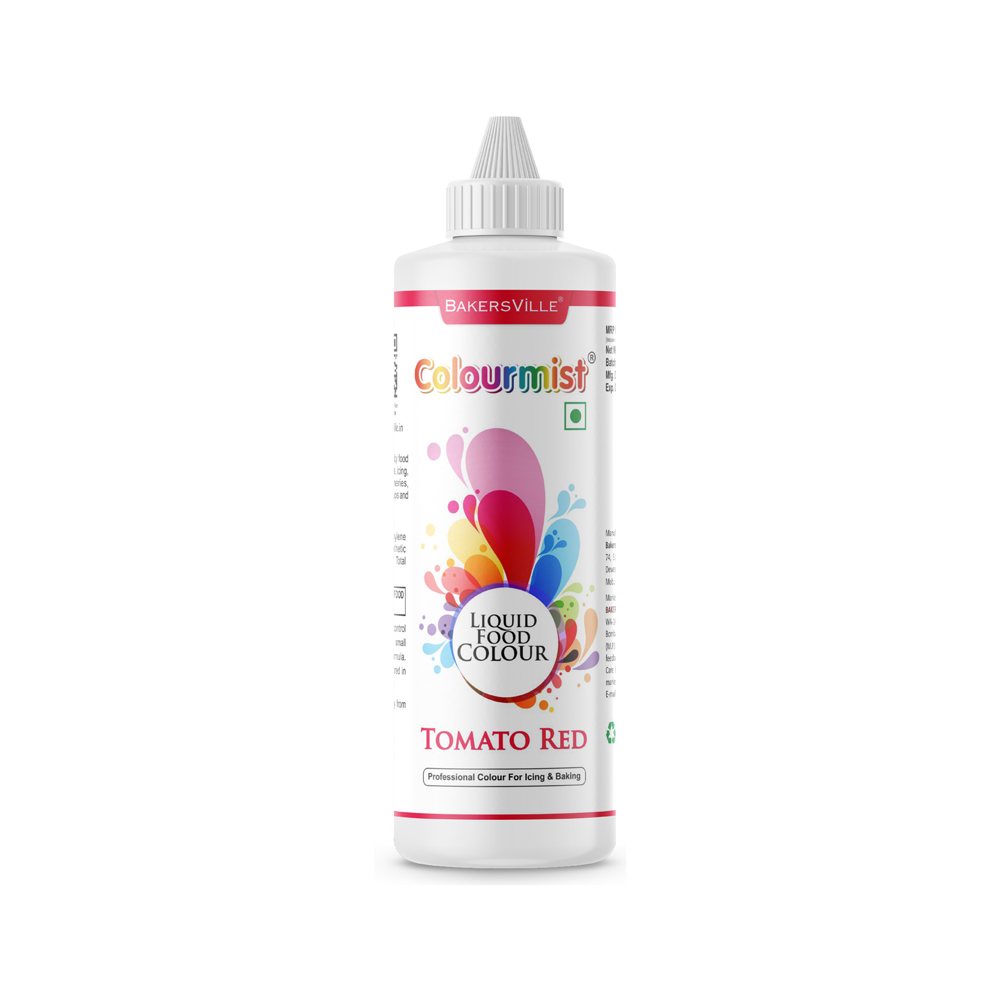 Colourmist Liquid Food Colour Tomato Red 200gm - Image 1