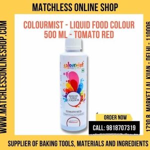 Colourmist Liquid Food Colour Tomato Red 500 Ml