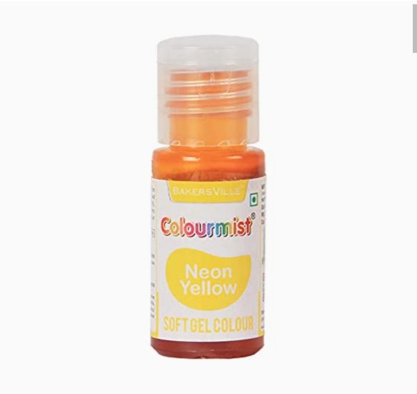 Colourmist Soft Gel Colour -Lemon Yellow 20gm