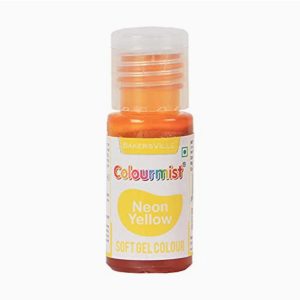 Colourmist Soft Gel Colour -Neon Yellow 20gm