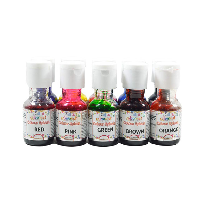 Colourmist Splash Colour Brown-500gm - Image 1