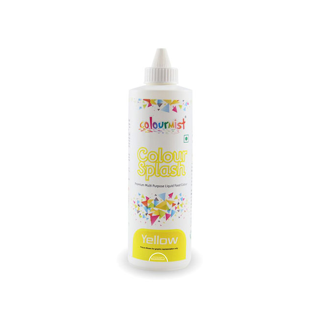 Colourmist Splash Colour Yellow -500gm - Image 1