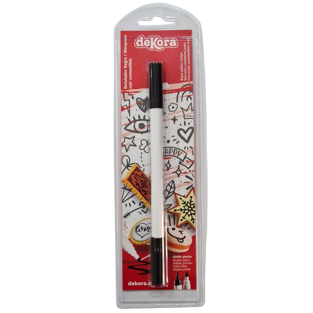 Colourmist Twin Tip Marking Pen- Black - Image 1