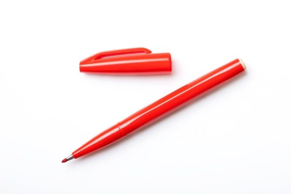 Colourmist Twin Tip Marking Pen- RED