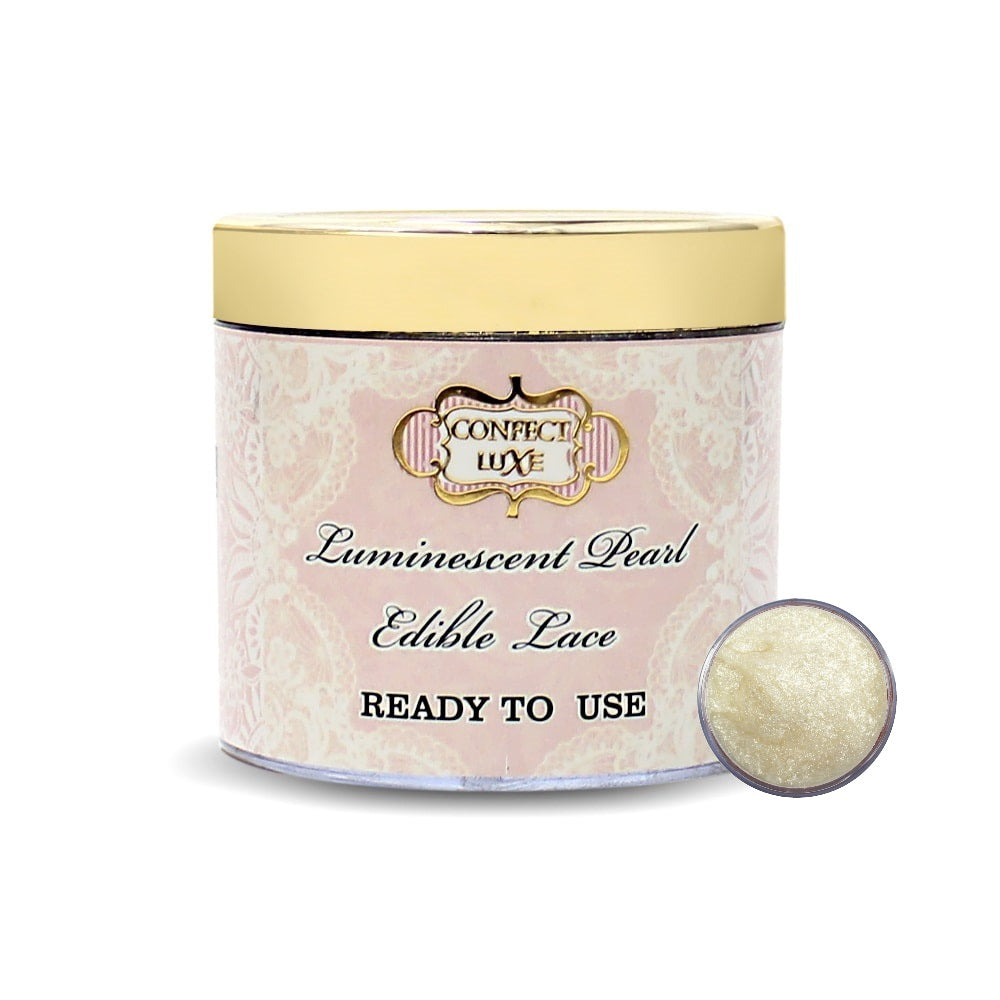 Confect Edible Lace-Luminescent Pearl - Image 1