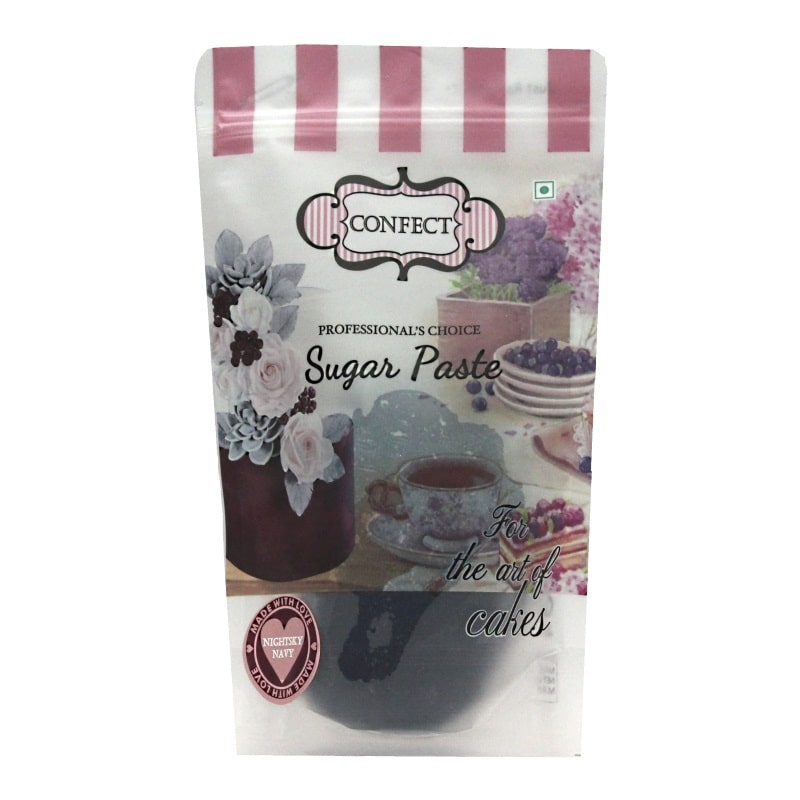 Confect Night Sky Navy Sugar Paste 250gm - Image 1