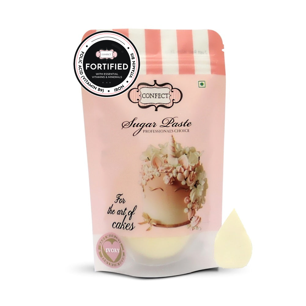 Confect Silver Sugar Paste -250grm - Image 1