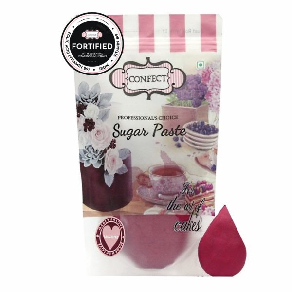 Confect Sugar Paste Magenta - 1kg