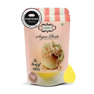 Confect Sugar Paste Sunshine Yellow - 250 Grms