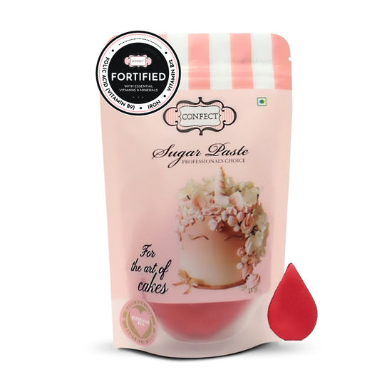 Confect Sugar Paste Superman Red - 250 Grms