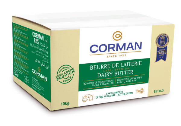 Corman Dairy Butter SH Extra Dry 82%