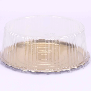 Cppl HGT 80 4" Height Round Container with Lid