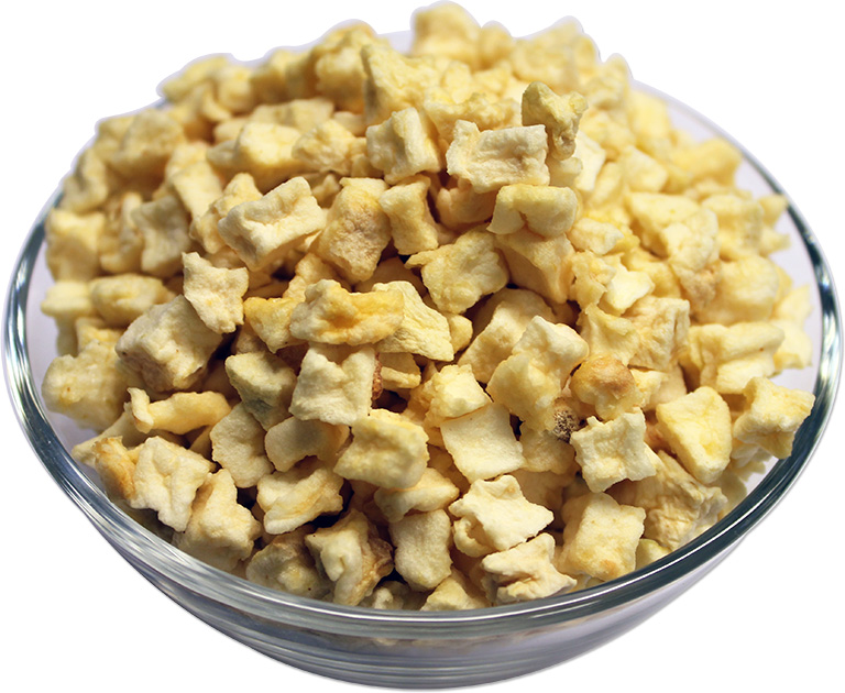 DRIED Apple Diced 8mm-10mm - Image 1