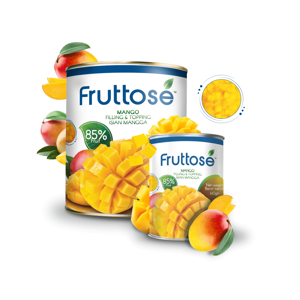 Damati Fruttose Fruit Filling - Mango 85% 3.3kg - Image 1