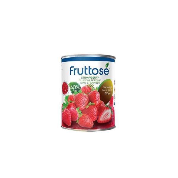 Damati Fruttose Fruit Filling - Strawberry 595 Grm