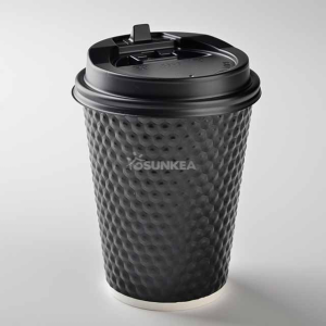 Diamond Spot Red Paper Cup D3015P 002