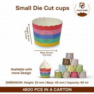 Die Cut Cups Small