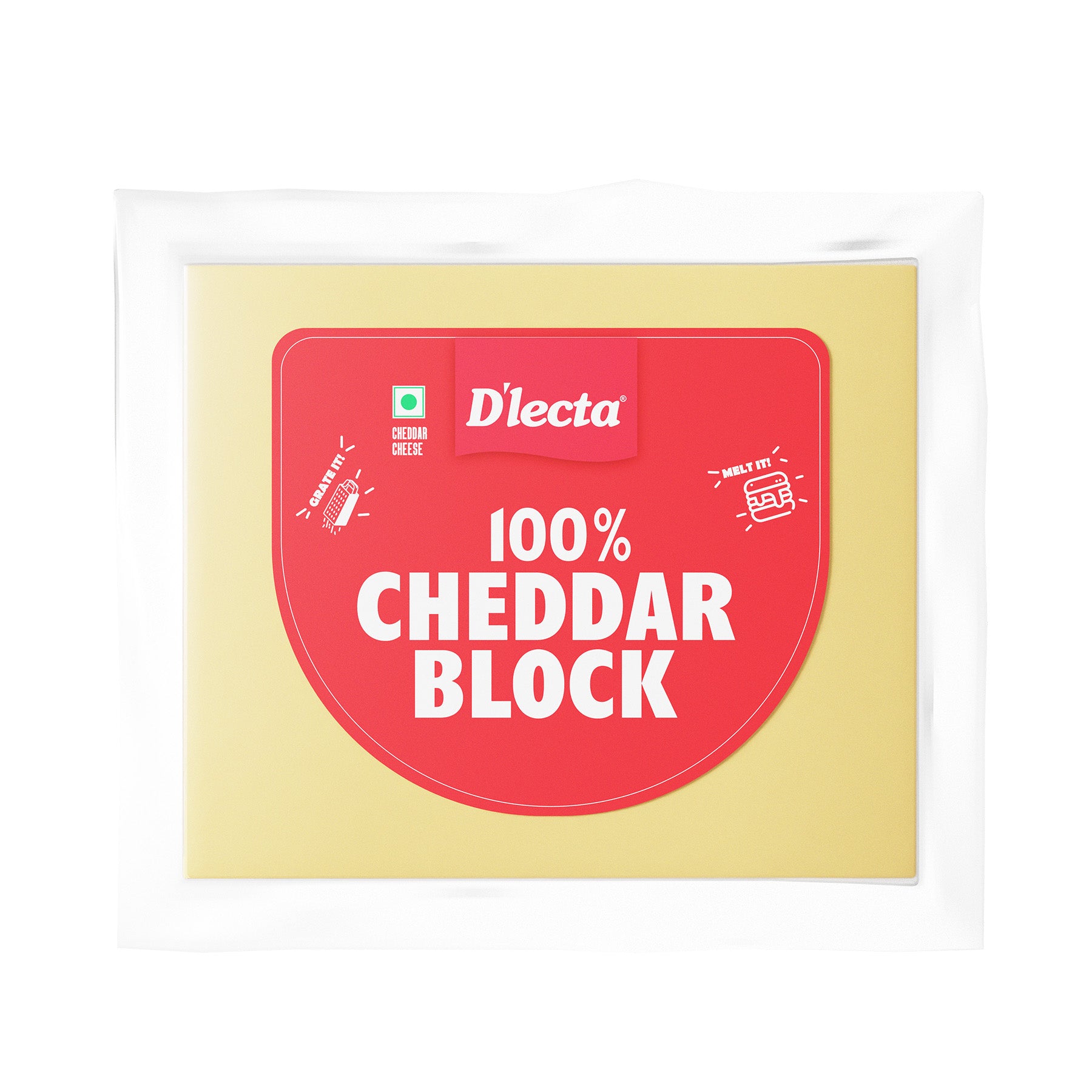 Dlecta Cheese Block 200gm - Image 1
