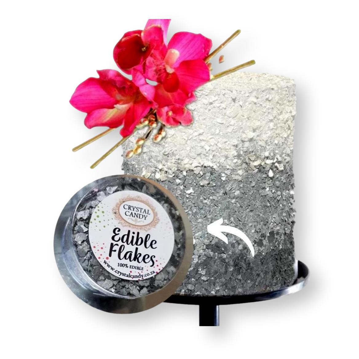 Edible Sparkle Flakes -30gm - Image 1