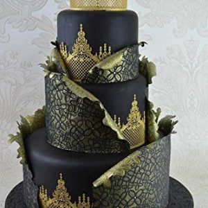 Edible Sugar Lace Big Flower