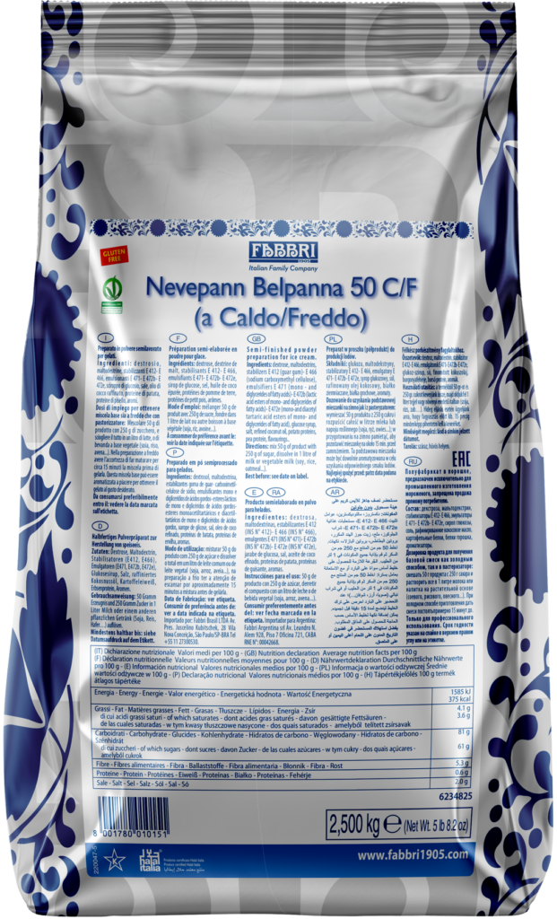 FABRI BELPANNA 50 CF (1*2.5 Kg) - Image 1