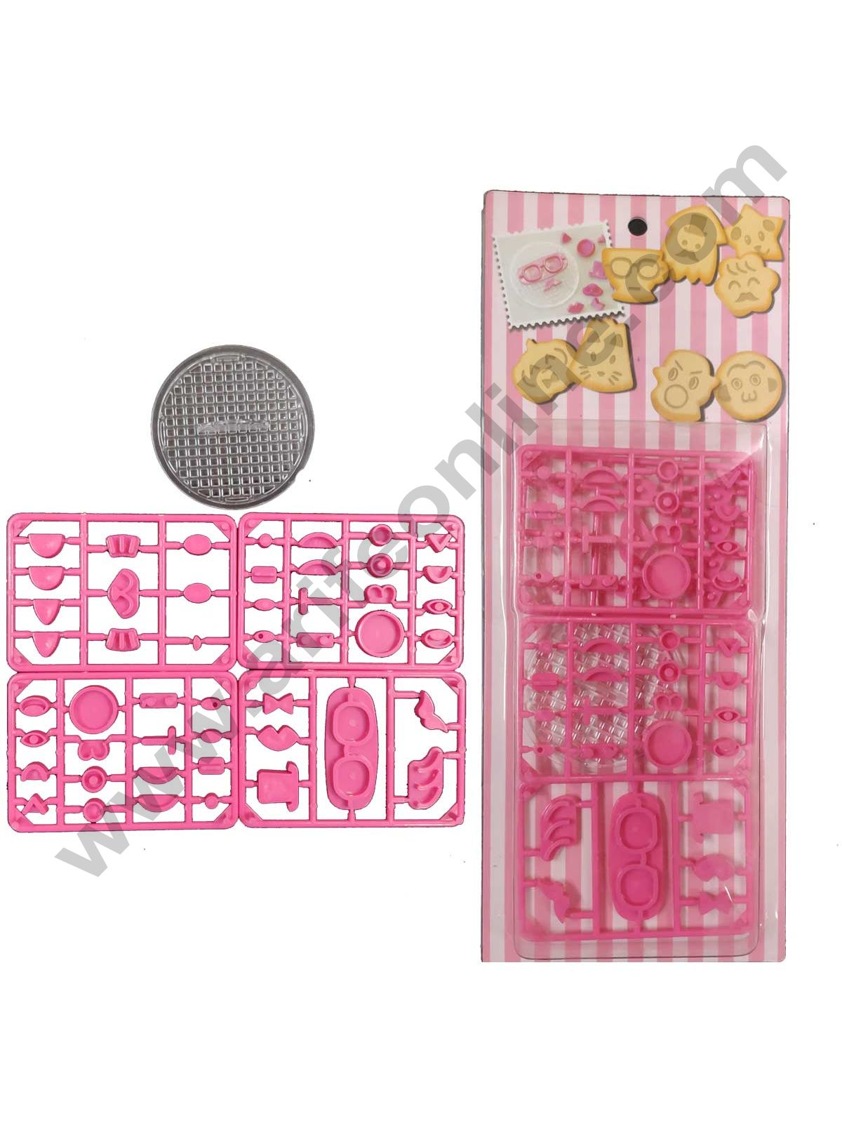 FD 20 Pcs Cookie Cutter Set with Plastic Box Fd3104 - Image 1