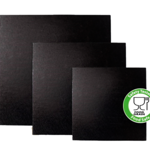 FD Cake Drum Board 10" Black Square - FD 2823