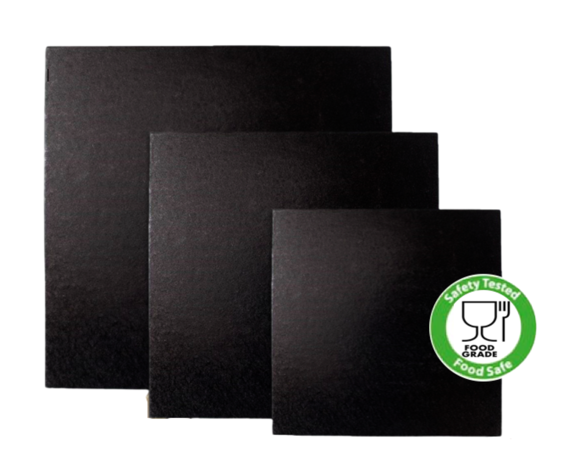 FD Cake Drum Board 10" Black Square - FD 2823 - Image 1