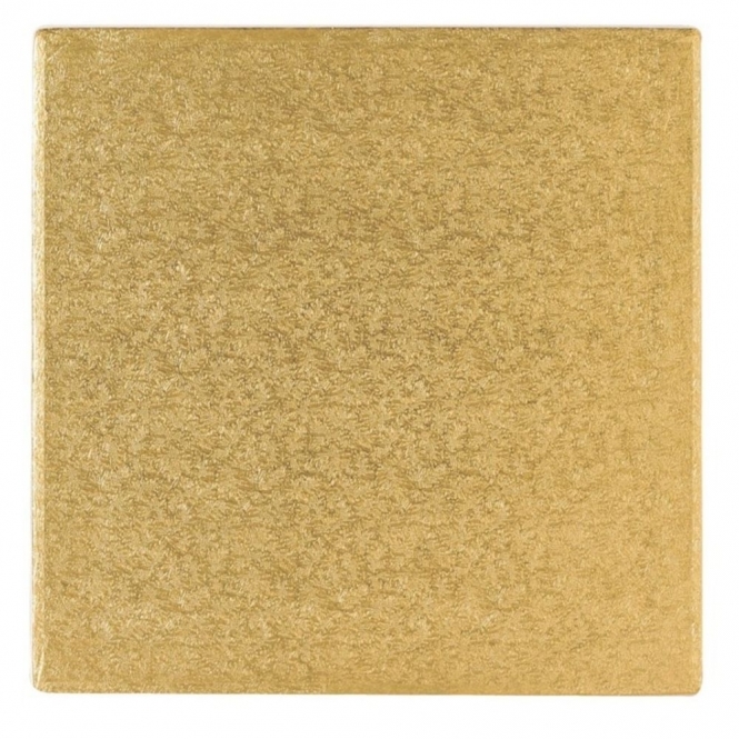 FD Cake Drum Board 12" Gold Square - FD 2817 - Image 1