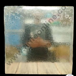 FD Cake Drum Board 8" Gold Square - FD 2815