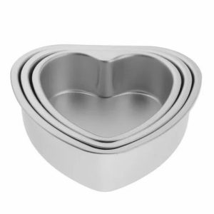 FD Cake Tin Removable Bottom -6" Heart-FD3026