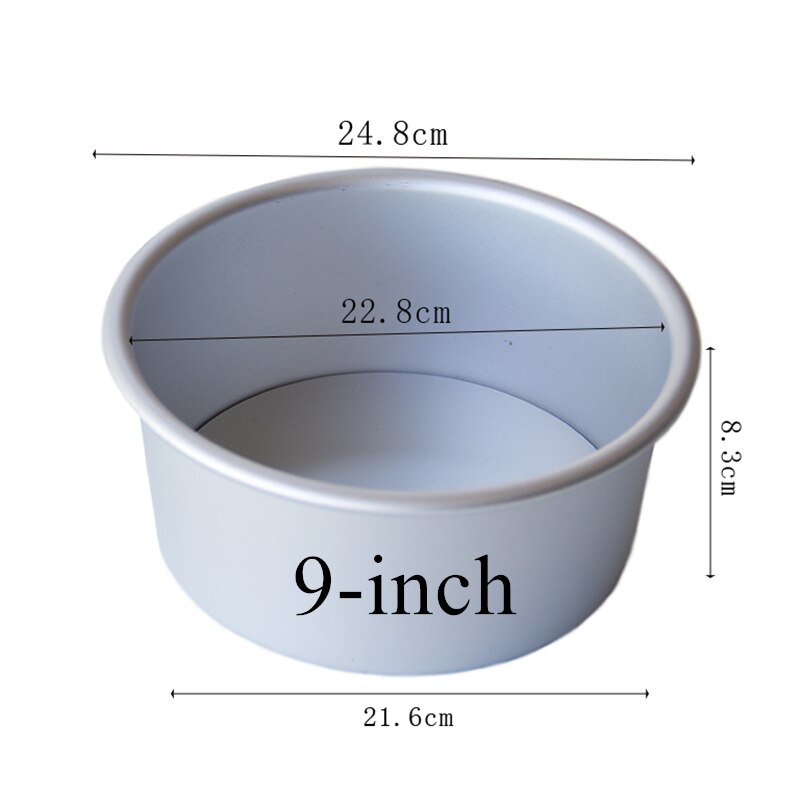 FD Cake Tin Removable Bottom -8"  Round -FD3025 - Image 1