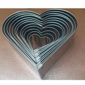 FD Cookie Cutter Rainbow Heart Shape FD3218
