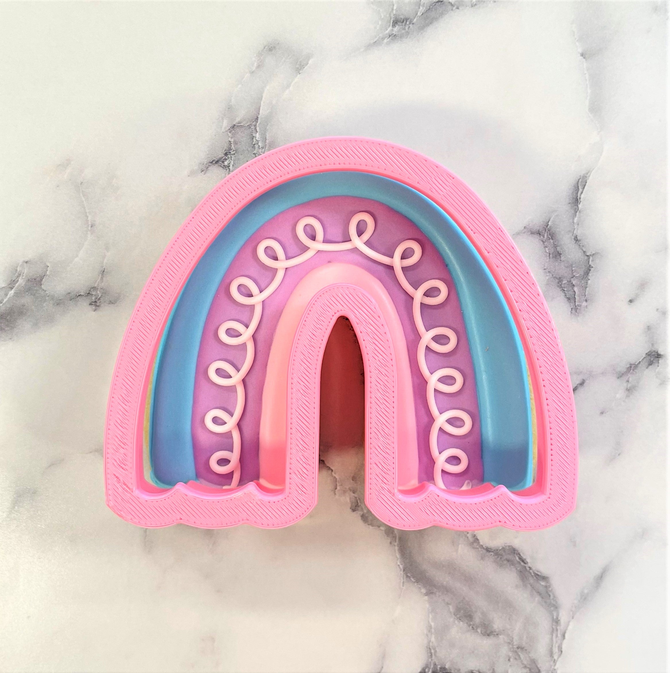 FD Cookie Cutter Rainbow Round Shape FD3219 - Image 1