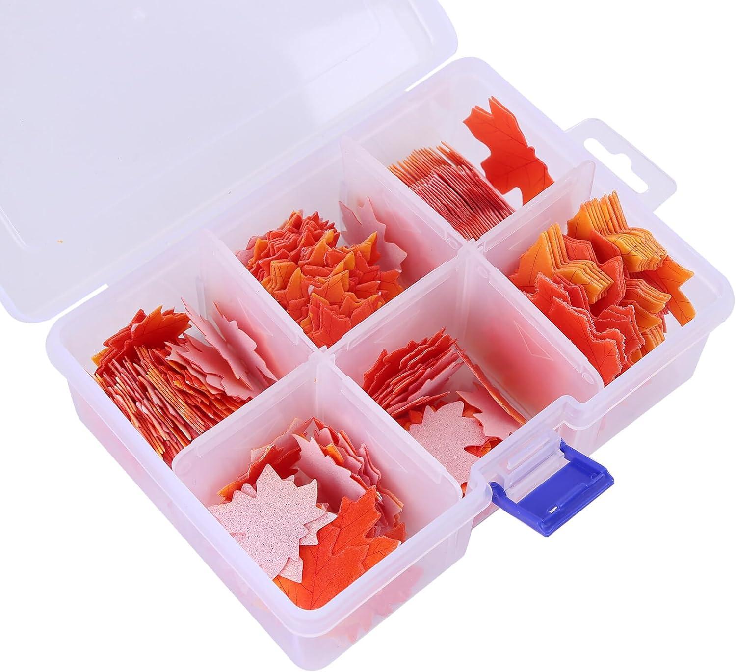 FD Edible Wafer Decoration -Autumn Leaves FD2907 - Image 1