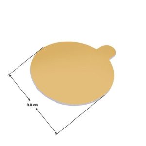 FD FLOWER CAKE BOARD GOLD FD 2699