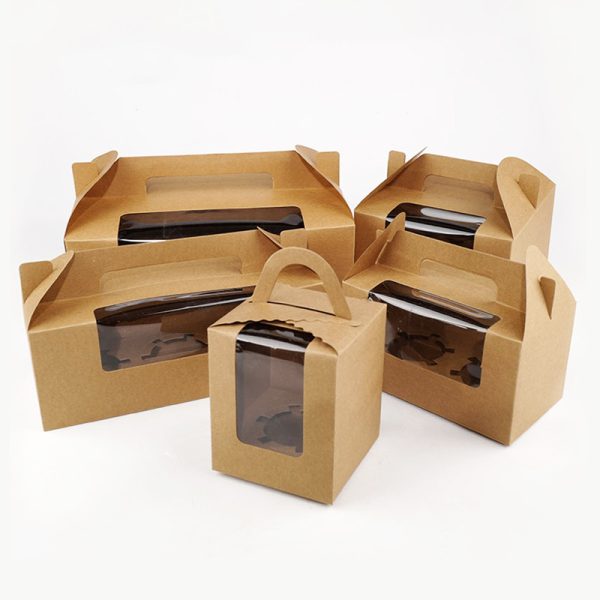 FD Food Containers FD-2708 Single Cupcake Pvc