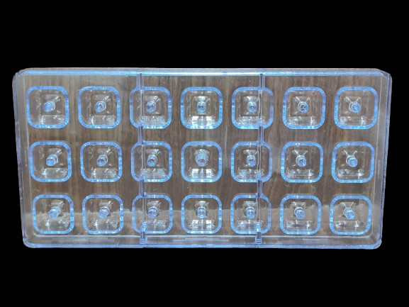 FD PVC CHOCOLATE MOULD BROWN - FD 2171