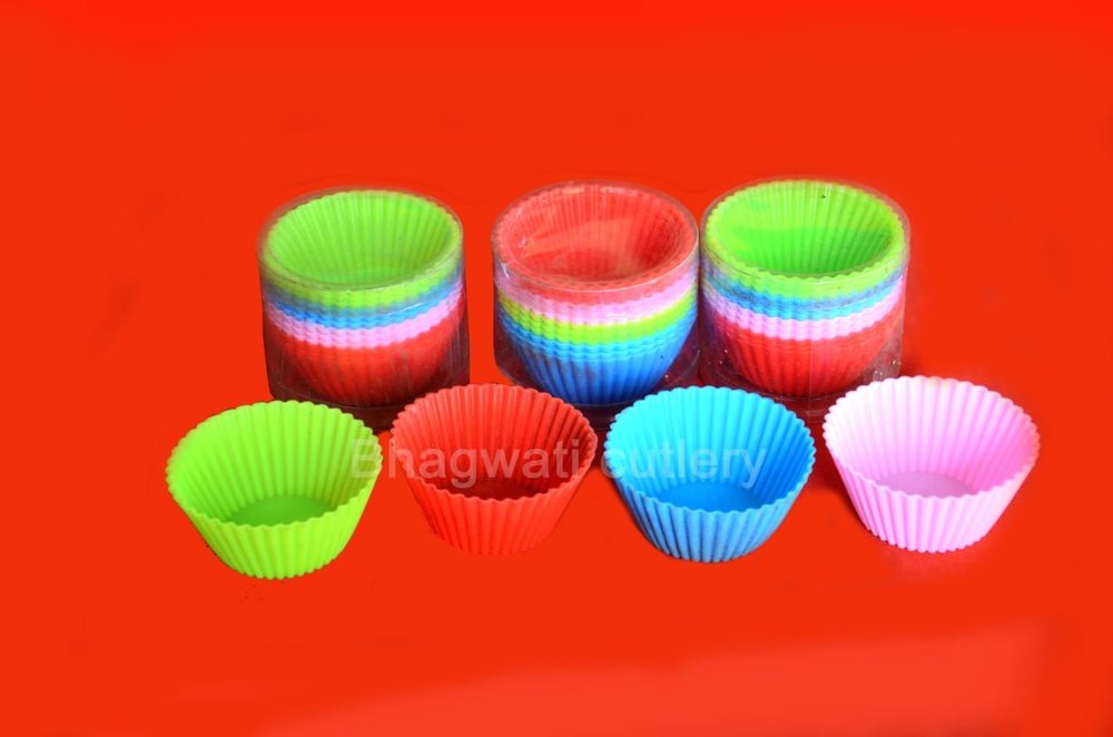 FD Silicon Muffin Cups Round 12*1 3285 - Image 1