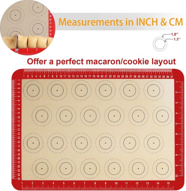 FD_x000D_
BAKING MAT - MACAROON (_x000D_
SMALL) - FD 3396
