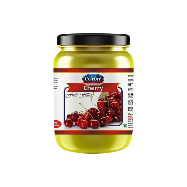 FRUIT BELL FRUIT FILLING SOUR CHERRY 430GMS - Image 1