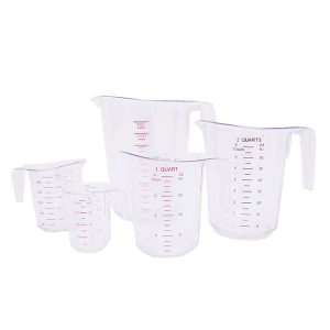 Fd Measuring Polycarbonate Cups Set of 3 Cups