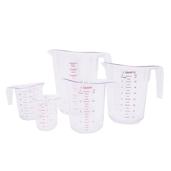 Fd Measuring Polycarbonate Cups Set of 3 Cups