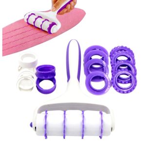 Fd Sugar Craft Pattern Embrosser Roller Set-Fd 2489