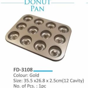 Finedecor Donut Pan 12 Cavity Fd 3108